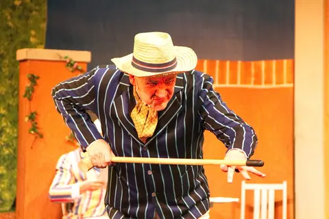 Willenhall Musical Theatre Company's 2016 production of Me and My Girl at Dormston Mill Theatre, Sedgley. Photograph 18 of 30.