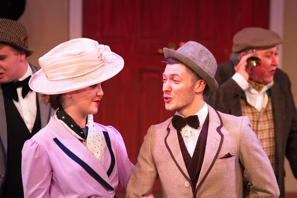 Willenhall Musical Theatre Company's 2016 production of Me and My Girl at Dormston Mill Theatre, Sedgley. Photograph 19 of 30.
