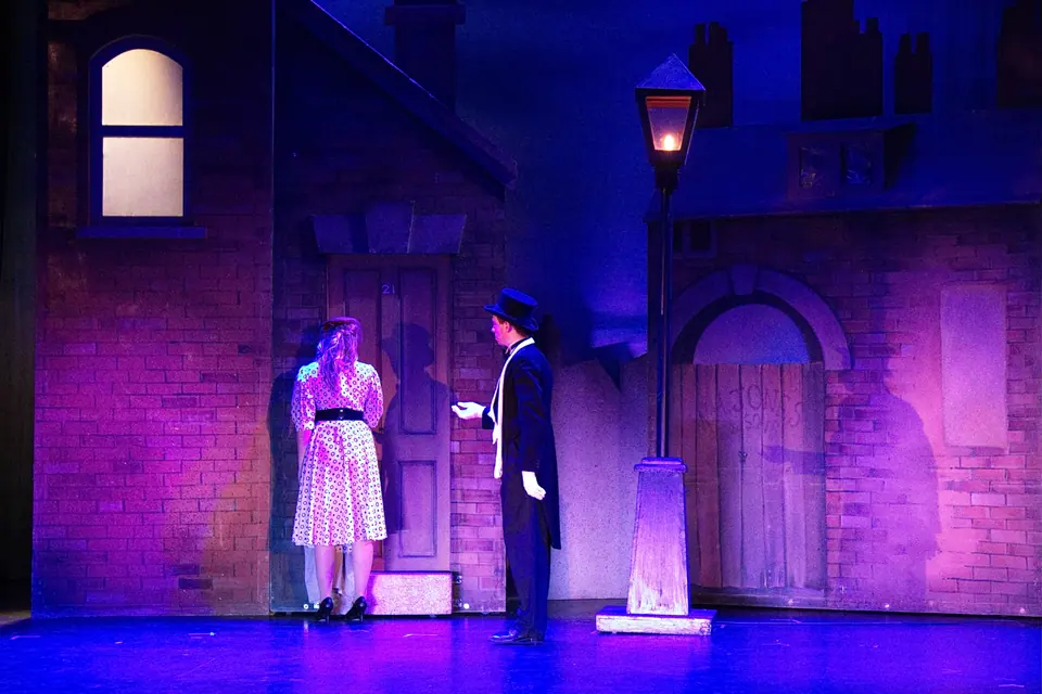 Willenhall Musical Theatre Company's 2016 production of Me and My Girl at Dormston Mill Theatre, Sedgley. Photograph 193 of 308.