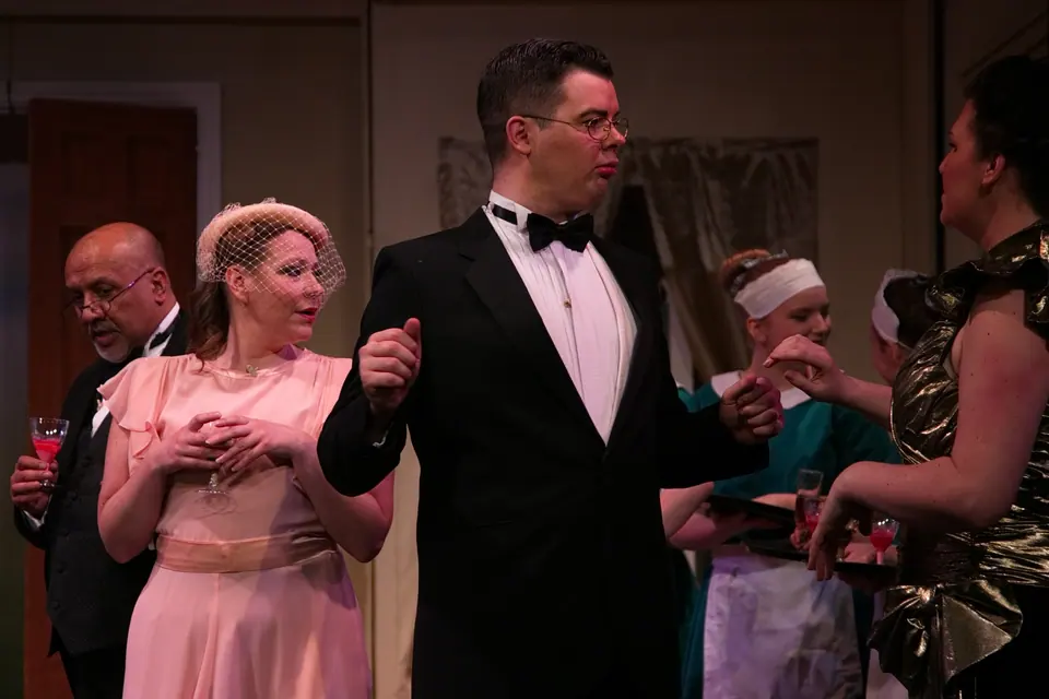 Willenhall Musical Theatre Company's 2016 production of Me and My Girl at Dormston Mill Theatre, Sedgley. Photograph 200 of 308.