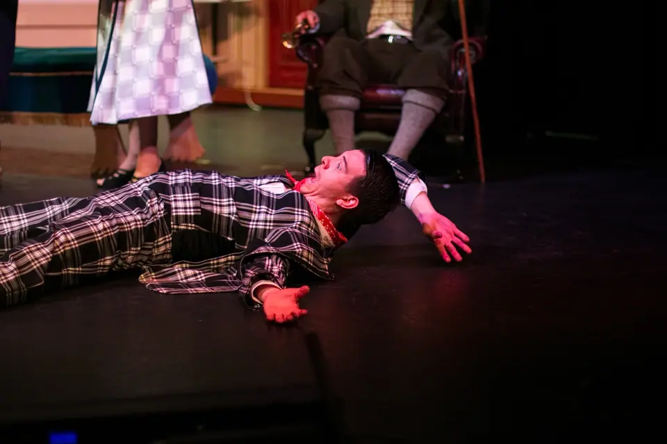 Willenhall Musical Theatre Company's 2016 production of Me and My Girl at Dormston Mill Theatre, Sedgley. Photograph 209 of 308.
