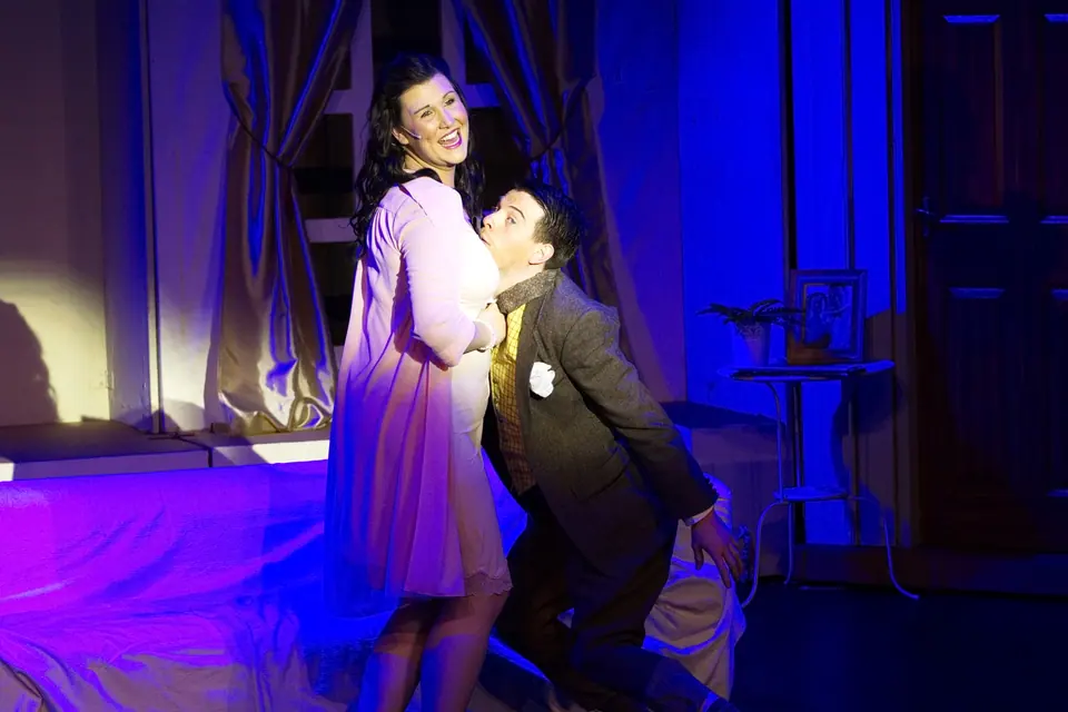 Willenhall Musical Theatre Company's 2016 production of Me and My Girl at Dormston Mill Theatre, Sedgley. Photograph 211 of 308.