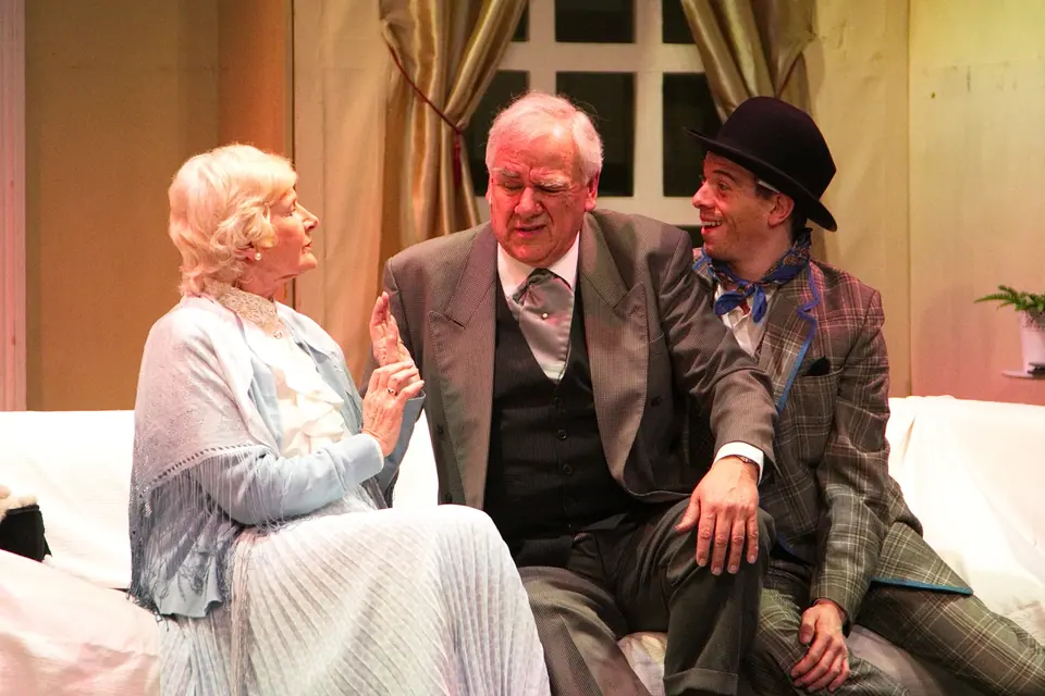 Willenhall Musical Theatre Company's 2016 production of Me and My Girl at Dormston Mill Theatre, Sedgley. Photograph 22 of 30.