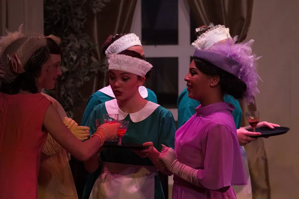 Willenhall Musical Theatre Company's 2016 production of Me and My Girl at Dormston Mill Theatre, Sedgley. Photograph 234 of 308.