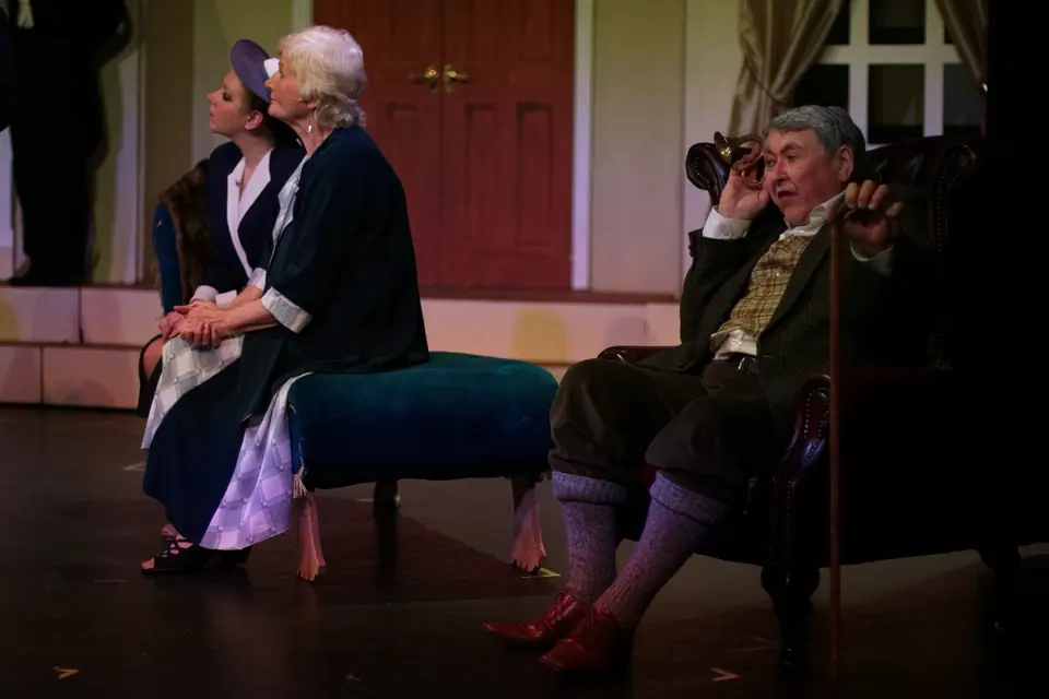 Willenhall Musical Theatre Company's 2016 production of Me and My Girl at Dormston Mill Theatre, Sedgley. Photograph 246 of 308.
