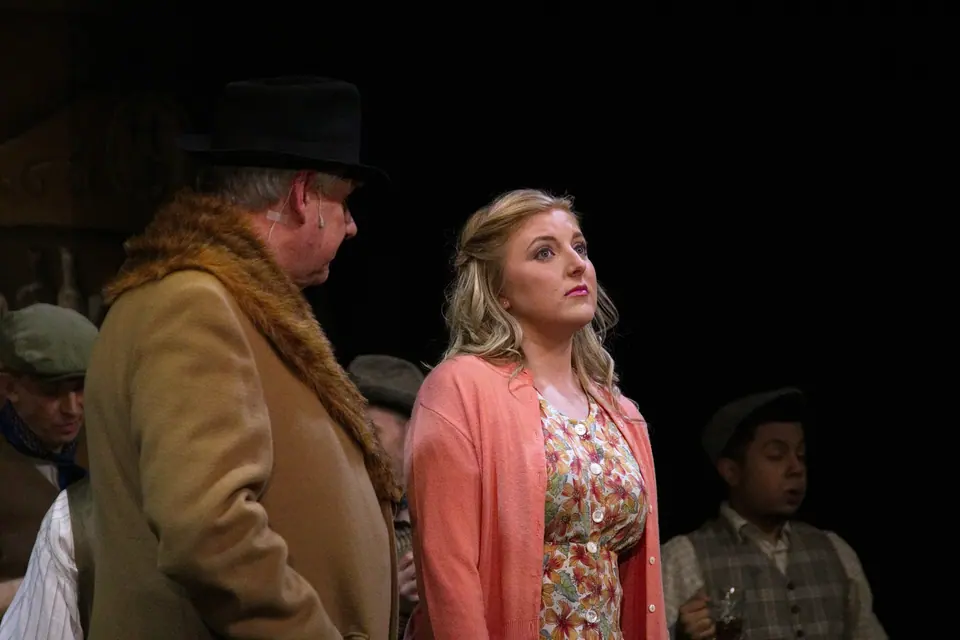 Willenhall Musical Theatre Company's 2016 production of Me and My Girl at Dormston Mill Theatre, Sedgley. Photograph 247 of 308.