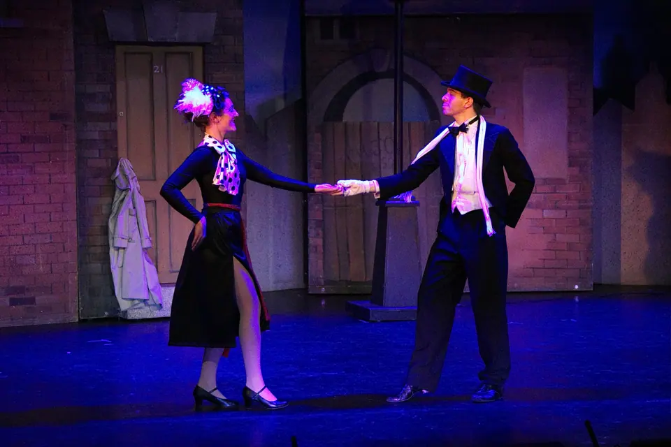 Willenhall Musical Theatre Company's 2016 production of Me and My Girl at Dormston Mill Theatre, Sedgley. Photograph 265 of 308.