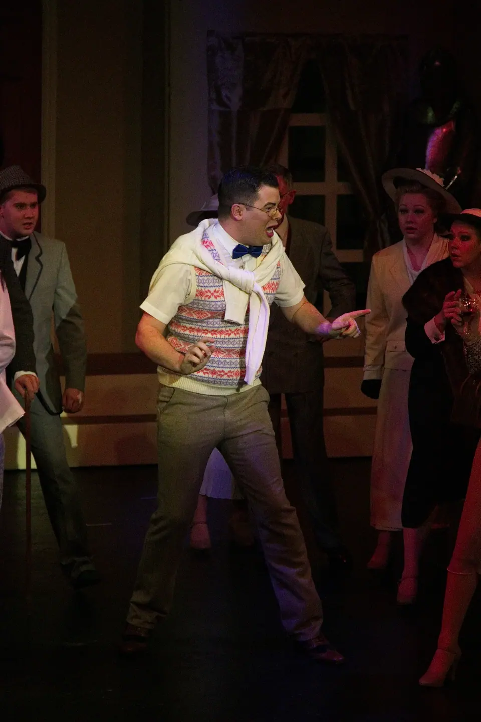 Willenhall Musical Theatre Company's 2016 production of Me and My Girl at Dormston Mill Theatre, Sedgley. Photograph 273 of 308.