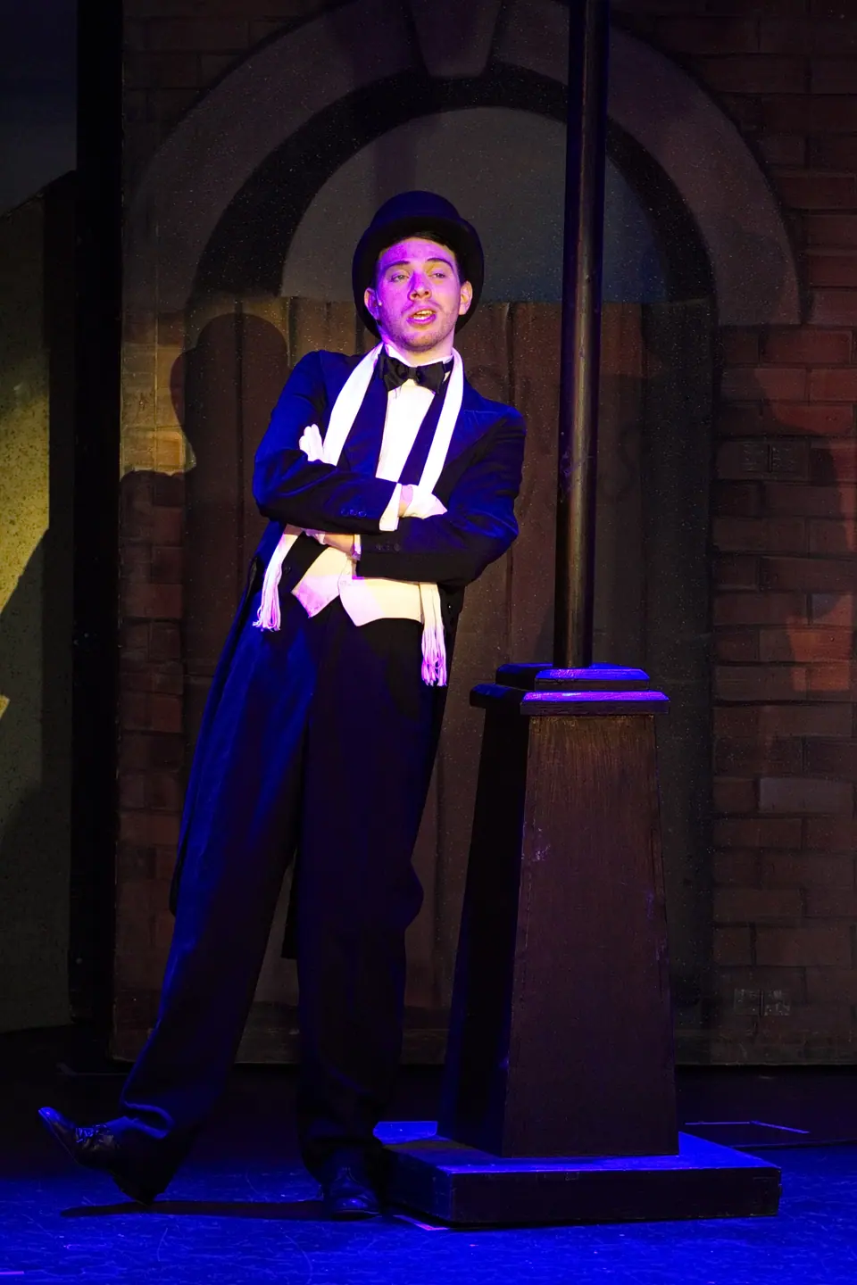 Willenhall Musical Theatre Company's 2016 production of Me and My Girl at Dormston Mill Theatre, Sedgley. Photograph 276 of 308.