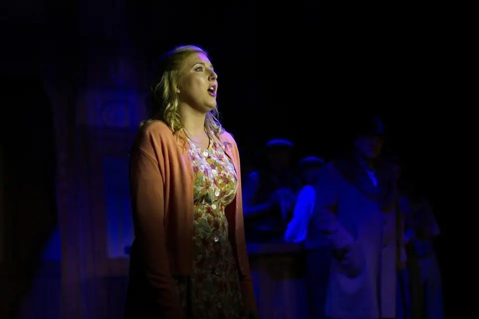 Willenhall Musical Theatre Company's 2016 production of Me and My Girl at Dormston Mill Theatre, Sedgley. Photograph 298 of 308.
