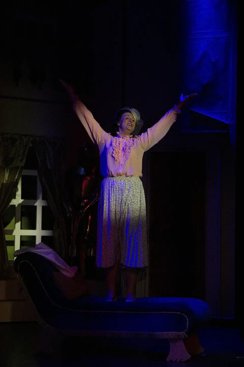 Willenhall Musical Theatre Company's 2016 production of Me and My Girl at Dormston Mill Theatre, Sedgley. Photograph 302 of 308.