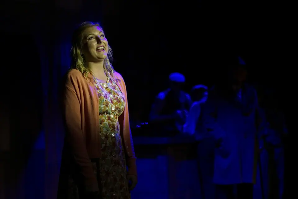 Willenhall Musical Theatre Company's 2016 production of Me and My Girl at Dormston Mill Theatre, Sedgley. Photograph 304 of 308.
