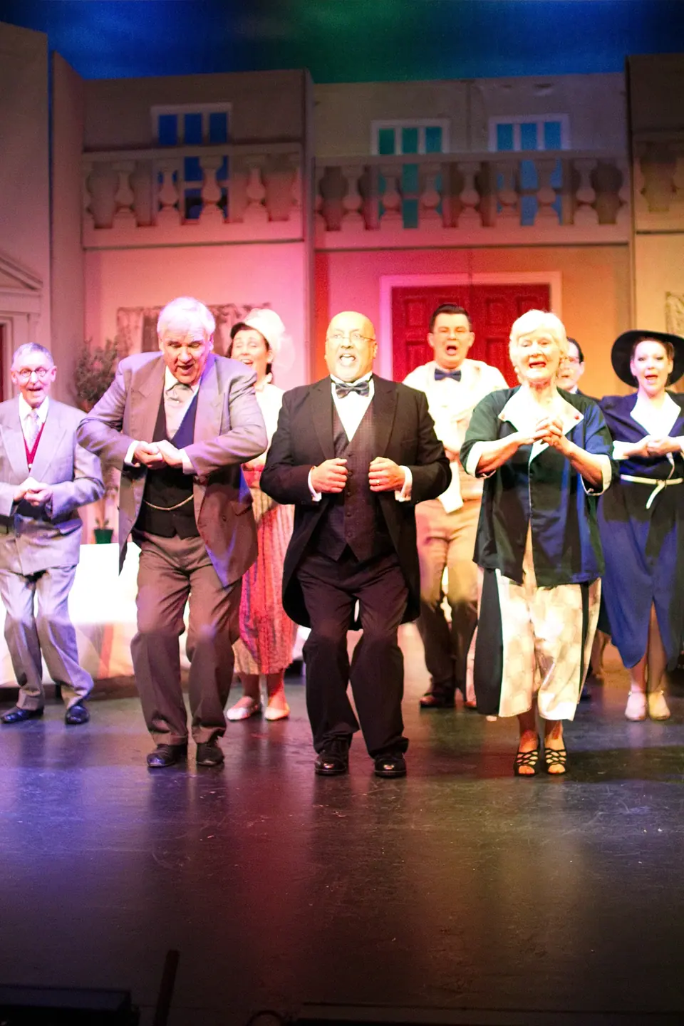 Willenhall Musical Theatre Company's 2016 production of Me and My Girl at Dormston Mill Theatre, Sedgley. Photograph 29 of 308.