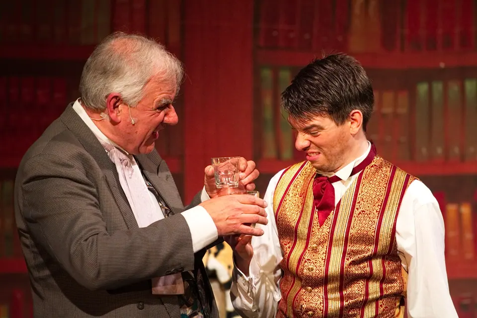 Willenhall Musical Theatre Company's 2016 production of Me and My Girl at Dormston Mill Theatre, Sedgley. Photograph 60 of 308.