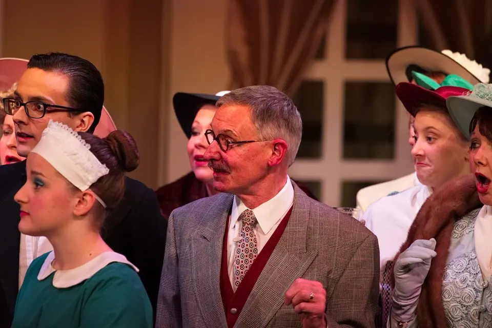 Willenhall Musical Theatre Company's 2016 production of Me and My Girl at Dormston Mill Theatre, Sedgley. Photograph 75 of 308.