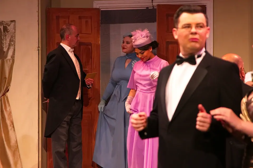 Willenhall Musical Theatre Company's 2016 production of Me and My Girl at Dormston Mill Theatre, Sedgley. Photograph 78 of 308.