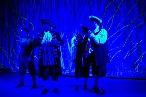 Willenhall Musical Theatre Company's 2011 pantomime, Mother Goose at Moreton Community School, Wolverhampton. Photograph 50 of 60.