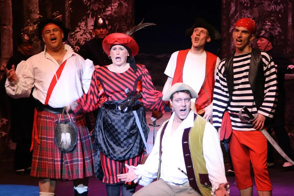Willenhall Musical Theatre Company's 2010 production of Pirates of Penzance.
