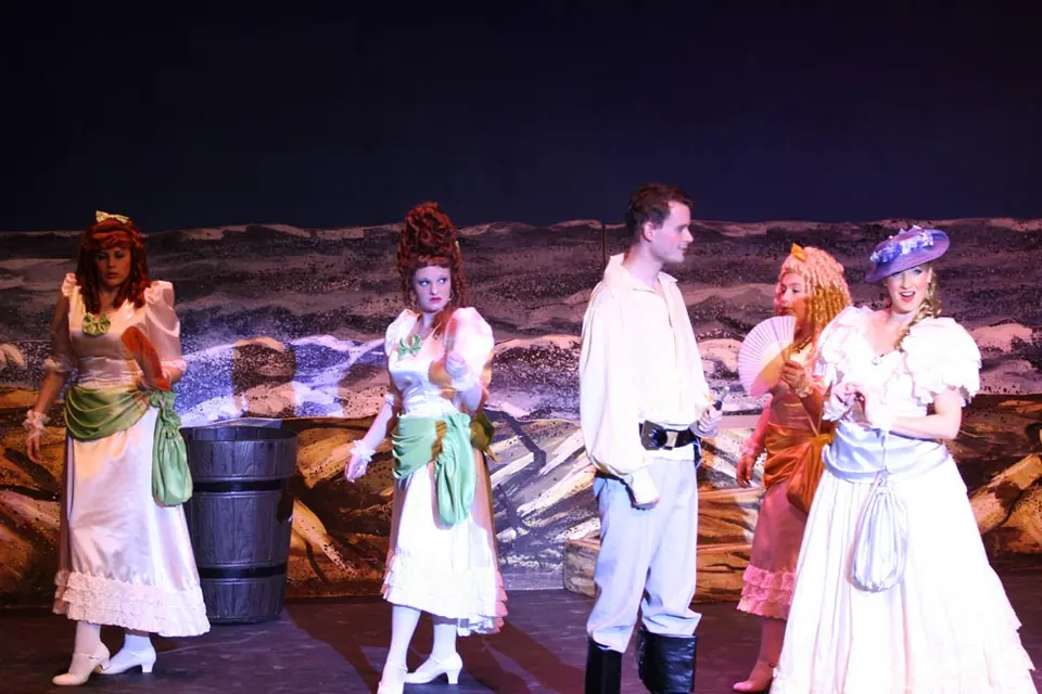 Willenhall Musical Theatre Company's 2010 production of Pirates of Penzance. Photograph 3 of 30.