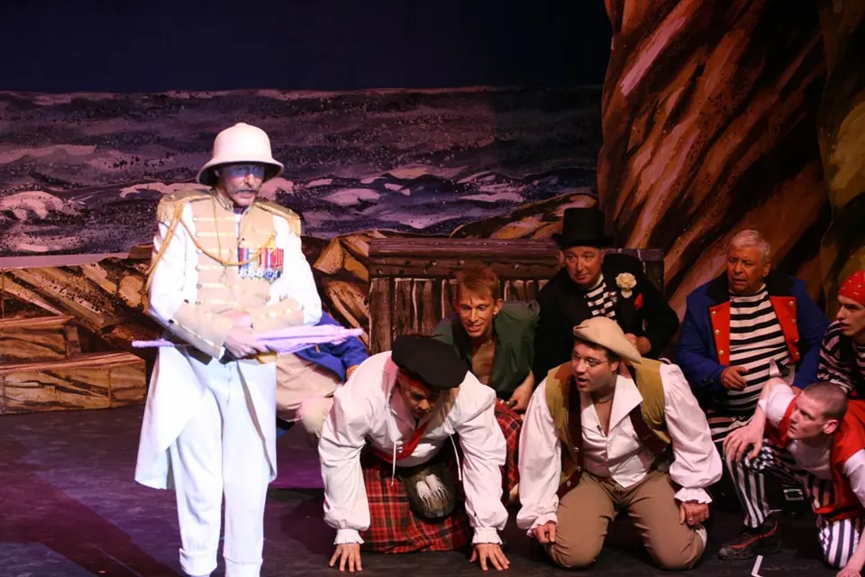 Willenhall Musical Theatre Company's 2010 production of Pirates of Penzance. Photograph 6 of 30.