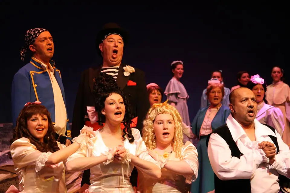 Willenhall Musical Theatre Company's 2010 production of Pirates of Penzance. Photograph 8 of 30.