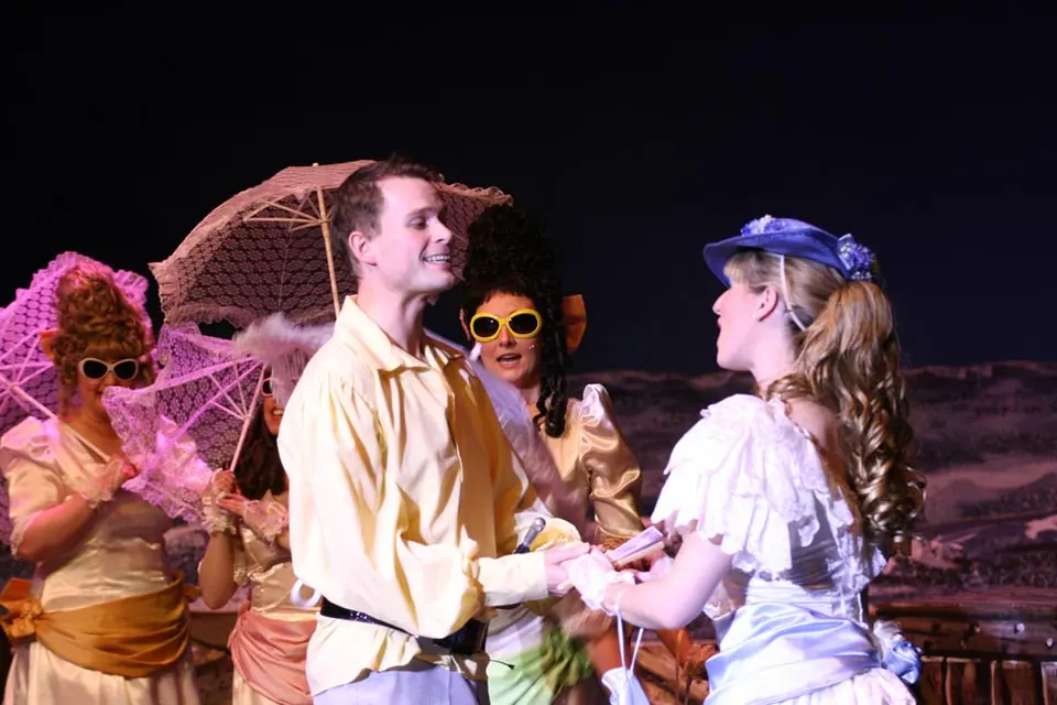 Willenhall Musical Theatre Company's 2010 production of Pirates of Penzance. Photograph 9 of 30.