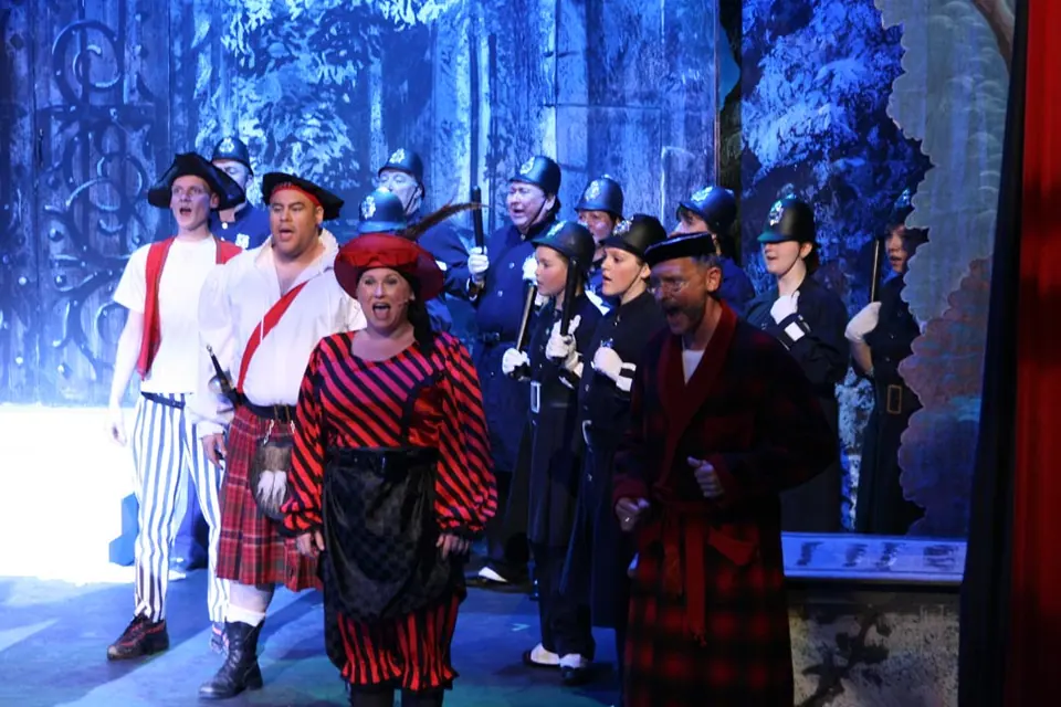 Willenhall Musical Theatre Company's 2010 production of Pirates of Penzance. Photograph 11 of 30.