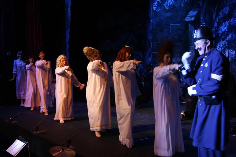 Willenhall Musical Theatre Company's 2010 production of Pirates of Penzance. Photograph 104 of 145.