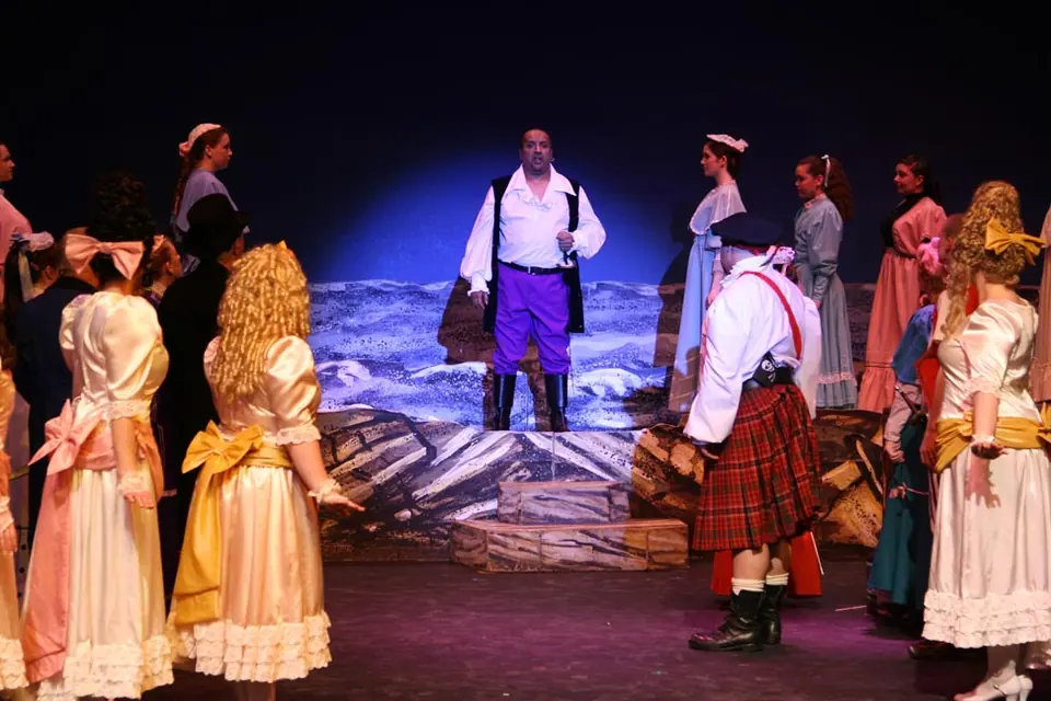 Willenhall Musical Theatre Company's 2010 production of Pirates of Penzance. Photograph 12 of 30.