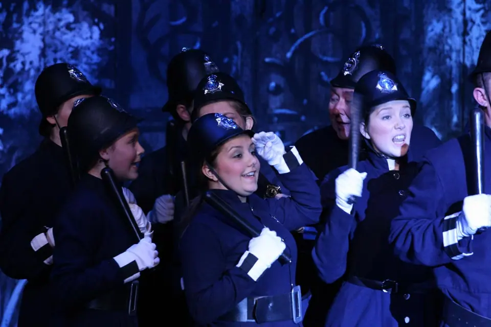 Willenhall Musical Theatre Company's 2010 production of Pirates of Penzance. Photograph 113 of 145.