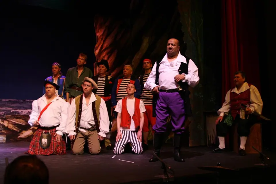 Willenhall Musical Theatre Company's 2010 production of Pirates of Penzance. Photograph 116 of 145.