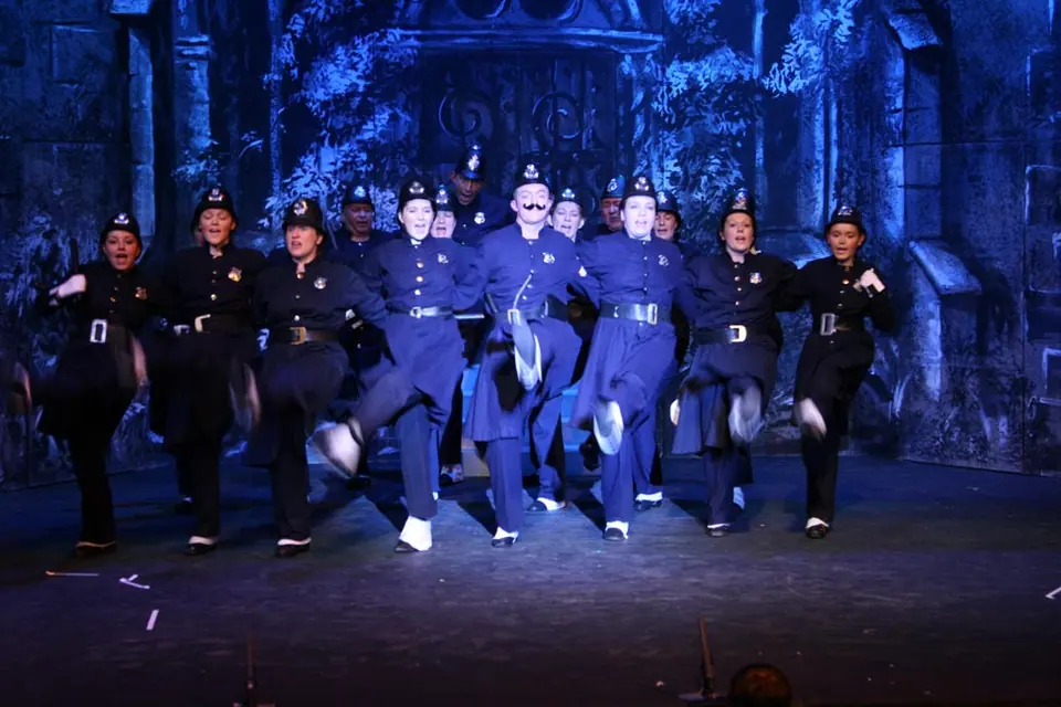 Willenhall Musical Theatre Company's 2010 production of Pirates of Penzance. Photograph 131 of 145.