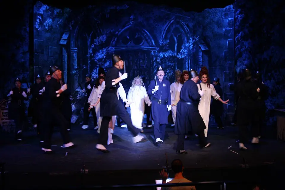 Willenhall Musical Theatre Company's 2010 production of Pirates of Penzance. Photograph 137 of 145.