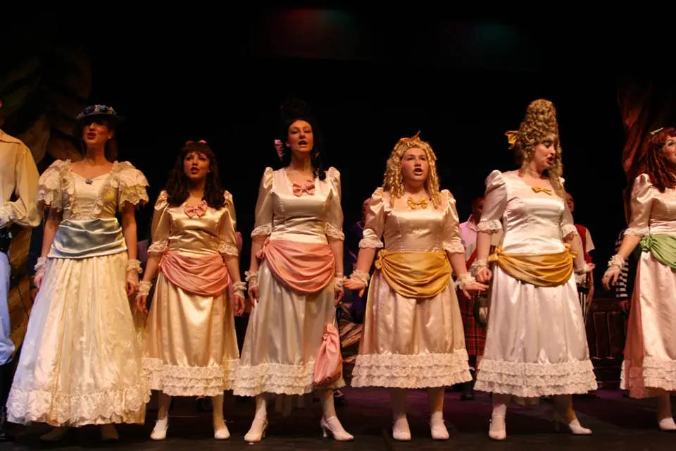 Willenhall Musical Theatre Company's 2010 production of Pirates of Penzance. Photograph 15 of 30.