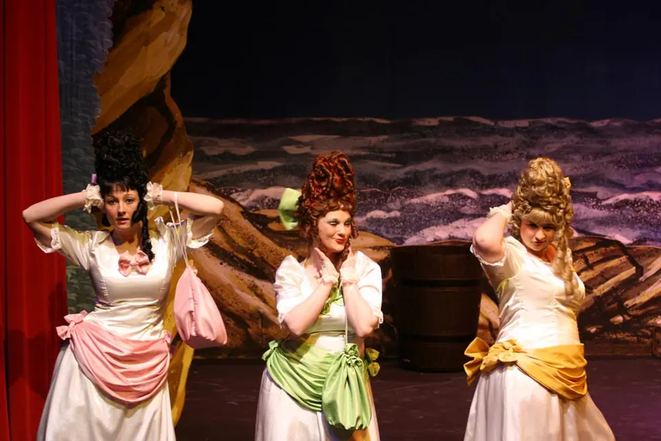 Willenhall Musical Theatre Company's 2010 production of Pirates of Penzance. Photograph 20 of 30.