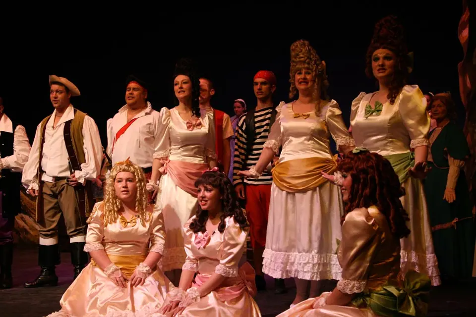 Willenhall Musical Theatre Company's 2010 production of Pirates of Penzance. Photograph 25 of 30.