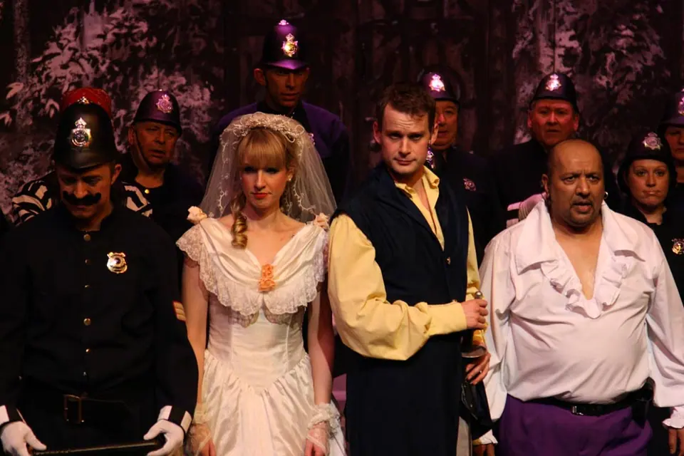 Willenhall Musical Theatre Company's 2010 production of Pirates of Penzance. Photograph 24 of 145.