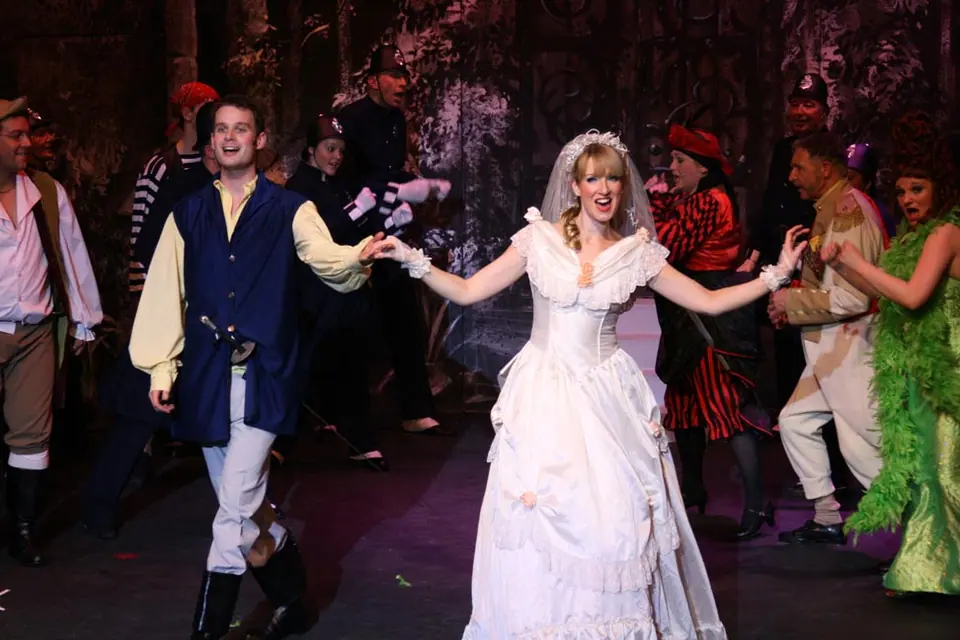 Willenhall Musical Theatre Company's 2010 production of Pirates of Penzance. Photograph 26 of 145.