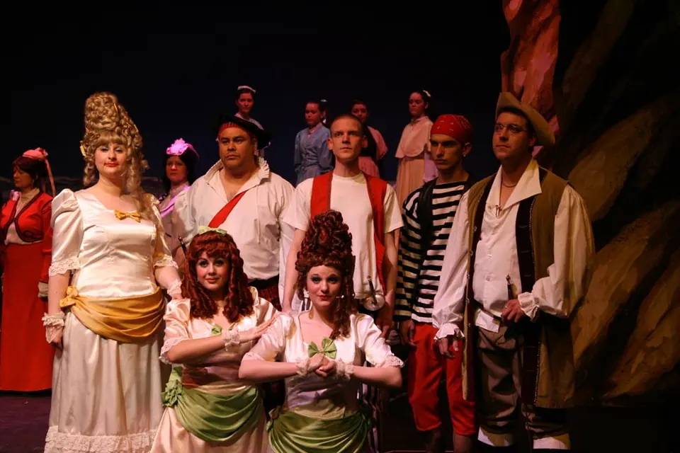 Willenhall Musical Theatre Company's 2010 production of Pirates of Penzance. Photograph 34 of 145.