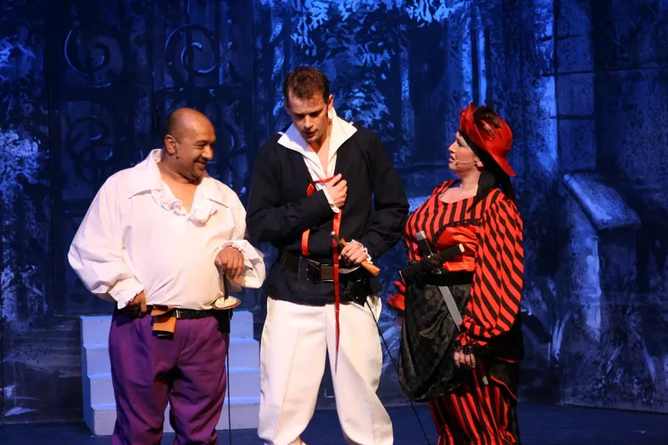 Willenhall Musical Theatre Company's 2010 production of Pirates of Penzance. Photograph 35 of 145.