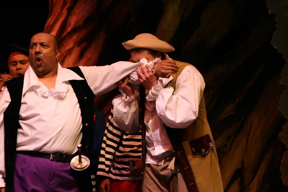 Willenhall Musical Theatre Company's 2010 production of Pirates of Penzance. Photograph 37 of 145.