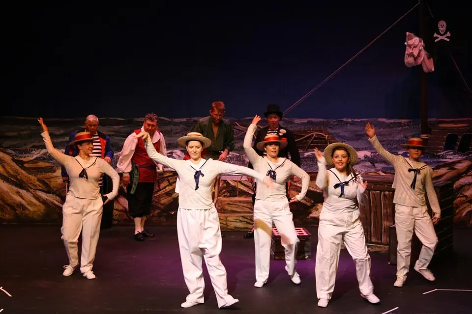 Willenhall Musical Theatre Company's 2010 production of Pirates of Penzance. Photograph 38 of 145.