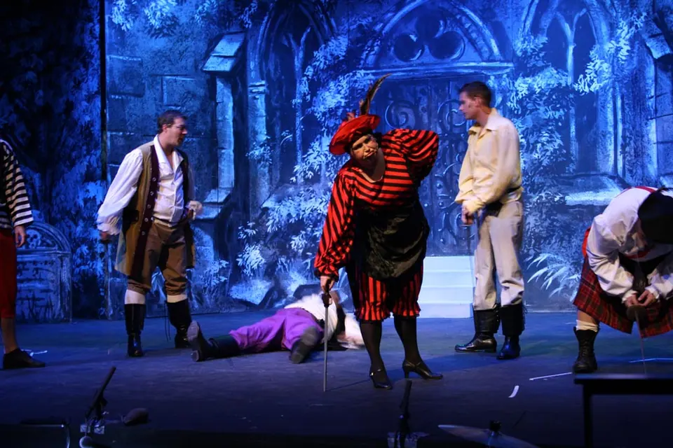 Willenhall Musical Theatre Company's 2010 production of Pirates of Penzance. Photograph 43 of 145.