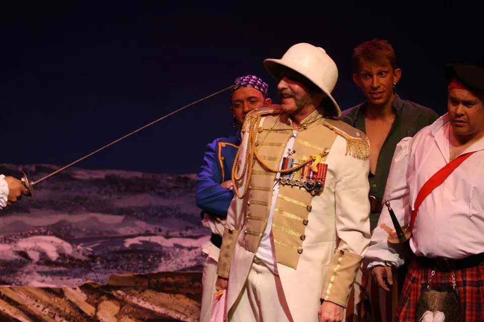 Willenhall Musical Theatre Company's 2010 production of Pirates of Penzance. Photograph 50 of 145.