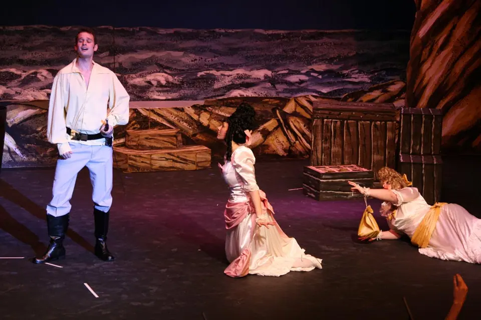 Willenhall Musical Theatre Company's 2010 production of Pirates of Penzance. Photograph 72 of 145.