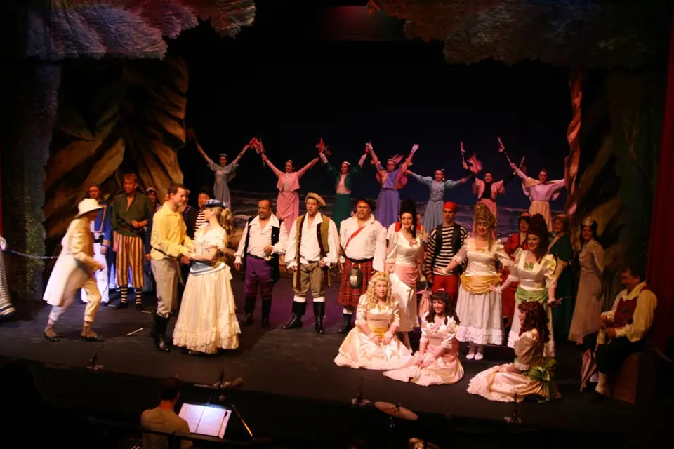 Willenhall Musical Theatre Company's 2010 production of Pirates of Penzance. Photograph 79 of 145.