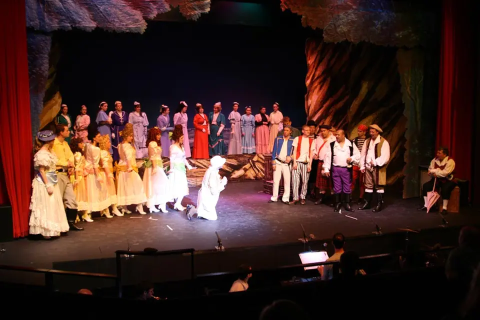 Willenhall Musical Theatre Company's 2010 production of Pirates of Penzance. Photograph 82 of 145.