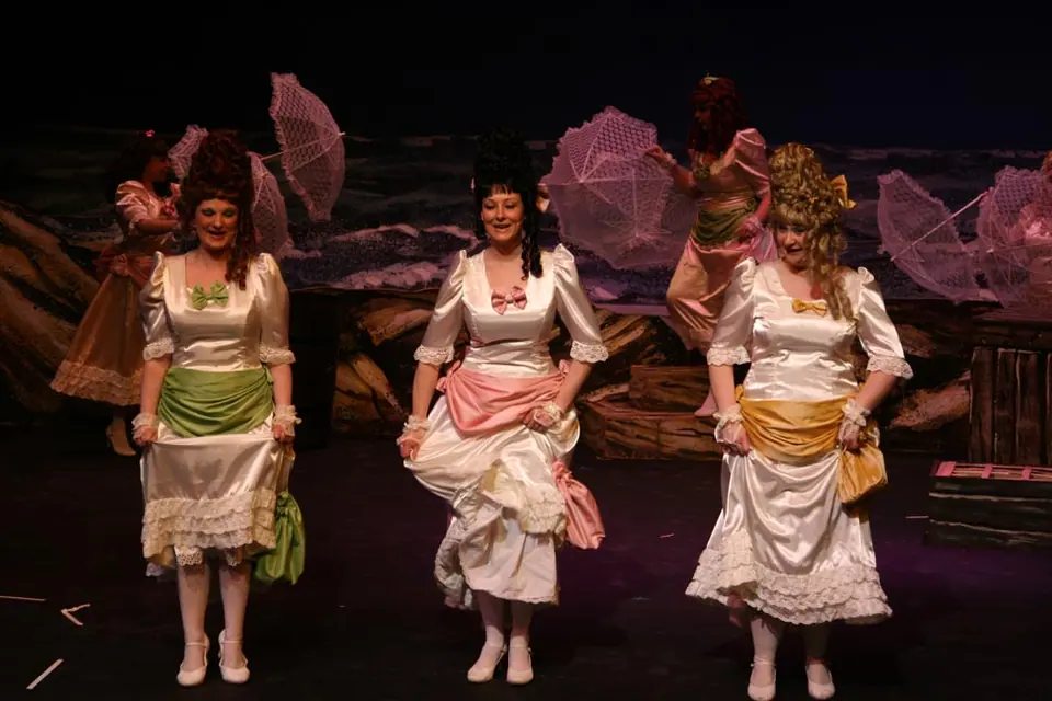 Willenhall Musical Theatre Company's 2010 production of Pirates of Penzance. Photograph 86 of 145.