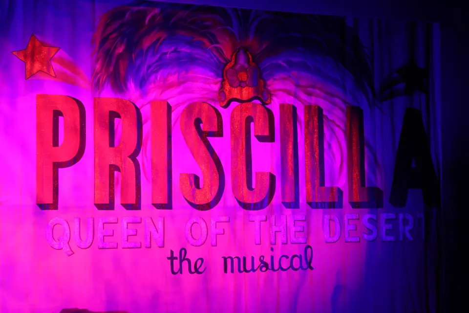 Willenhall Musical Theatre Company's 2022 production of Priscilla Queen of the Desert at Dormston Mill Theatre, Sedgley. Photograph 1 of 246.