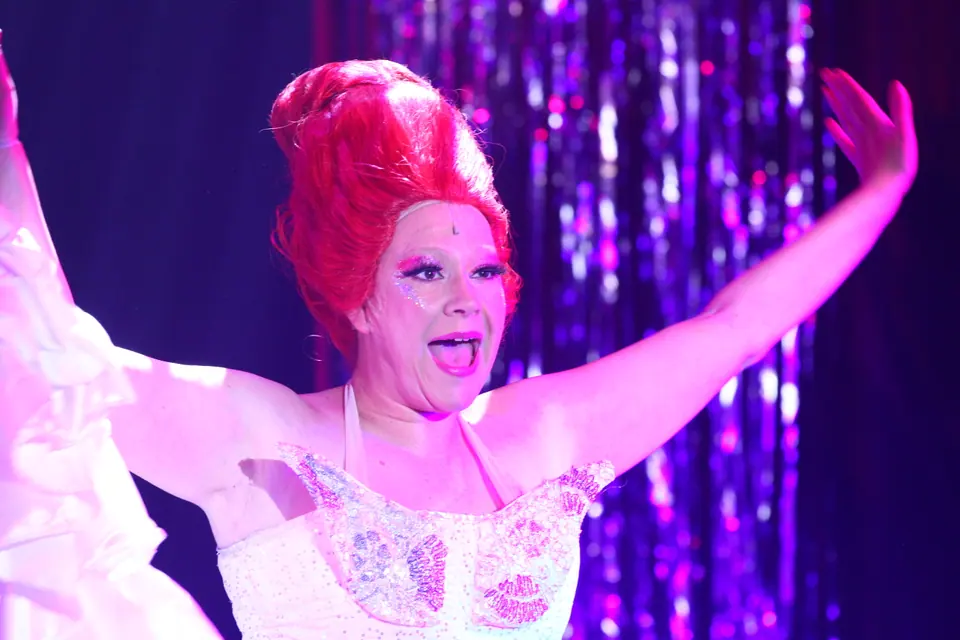 Willenhall Musical Theatre Company's 2022 production of Priscilla Queen of the Desert at Dormston Mill Theatre, Sedgley. Photograph 4 of 246.
